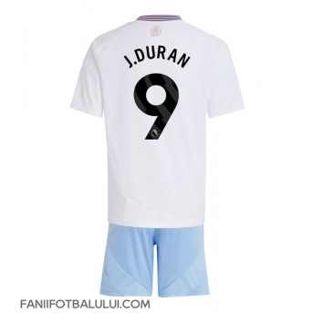 Aston Villa Jhon Duran #9 Echipament de Fotbal Replică 2024-25 Copii Deplasare (+ Șorturi)